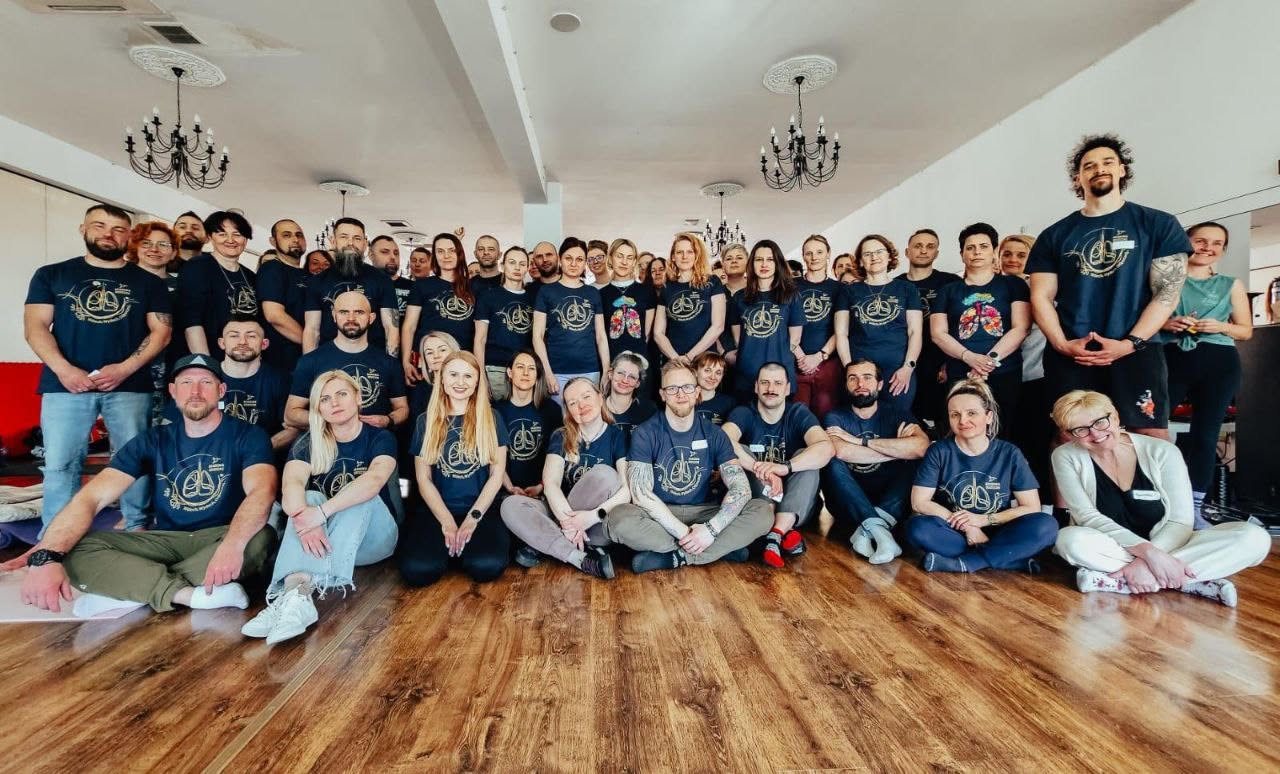 Grupa kursu Terapeuta Oddechu Akademii Oddechu